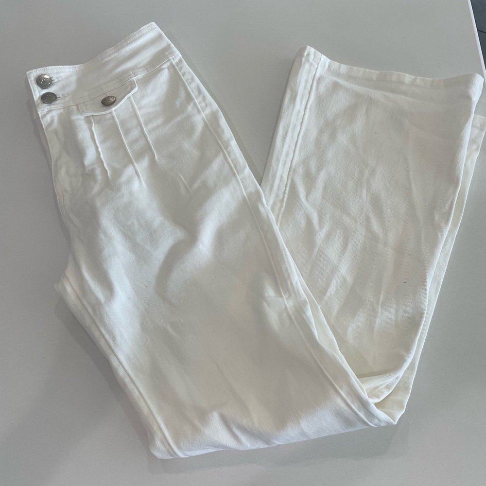 Victor Glemaud for Target White Flared Pants